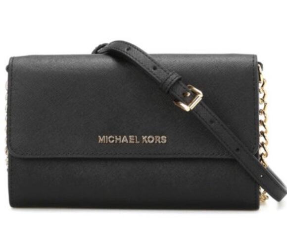 Michael Kors Handbags - MICHAEL KORS Jet Set cross body bag Color Black